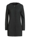 Moorer Woman Overcoat & Trench Coat Black Size 8 Polyamide, Polyurethane, Elastane