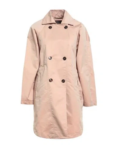 Moorer Woman Overcoat & Trench Coat Blush Size 4 Cotton, Polyester
