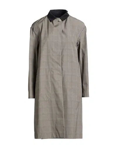 Moorer Woman Overcoat & Trench Coat Grey Size 6 Virgin Wool, Polyamide In Gray