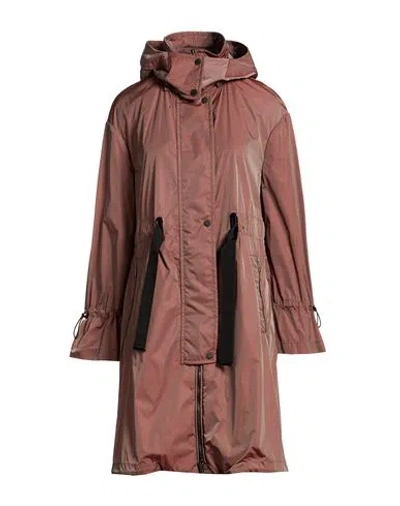 Moorer Woman Overcoat & Trench Coat Light Brown Size 4 Polyamide