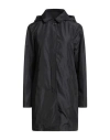 Moorer Woman Overcoat & Trench Coat Midnight Blue Size 10 Polyester In Blue