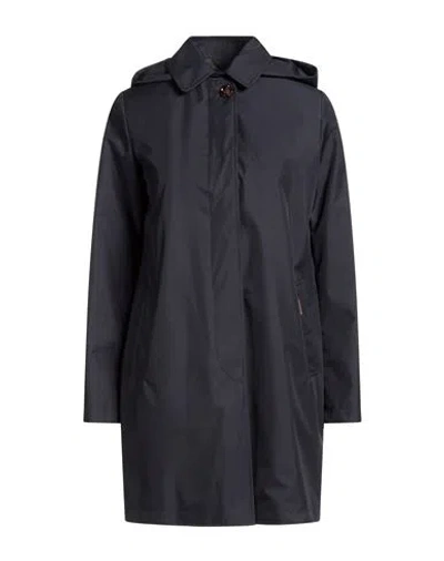 Moorer Woman Overcoat & Trench Coat Midnight Blue Size 12 Polyester