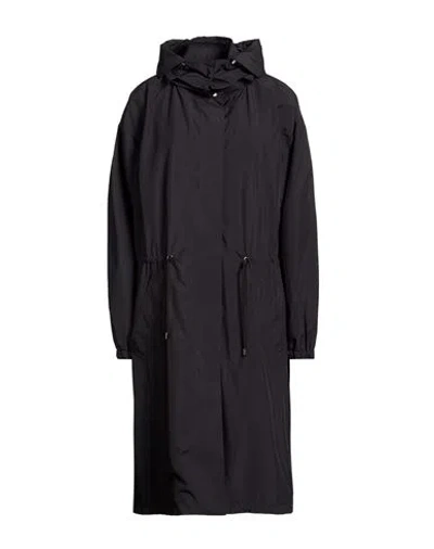 Moorer Woman Overcoat & Trench Coat Midnight Blue Size 16 Polyester
