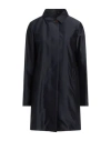 Moorer Woman Overcoat & Trench Coat Navy Size 14 Polyester In Navy