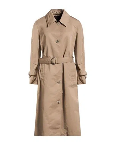 Moorer Woman Overcoat & Trench Coat Sand Size 6 Polyester