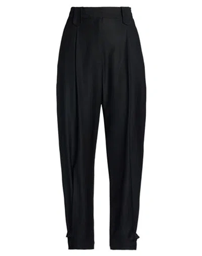 Moorer Woman Pants Black Size 4 Virgin Wool, Polyamide, Elastane