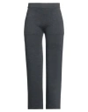 Moorer Woman Pants Charcoal Size 10 Virgin Wool In Grey