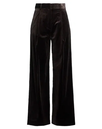Moorer Woman Pants Dark Brown Size 4 Cotton