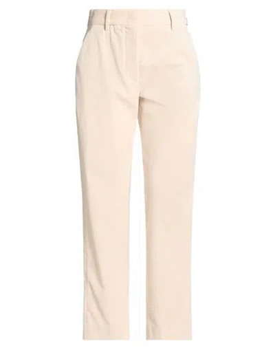 Moorer Woman Pants Light Pink Size 8 Cotton