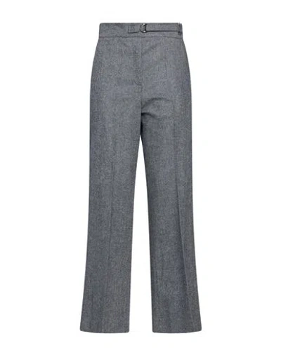Moorer Woman Pants Navy Size 4 Virgin Wool, Polyamide