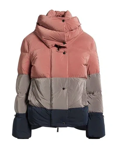 Moorer Woman Puffer Antique Rose Size 4 Polyamide, Polyester In Multi