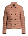 Moorer Woman Puffer Antique Rose Size 4 Polyamide, Polyurethane In Pink