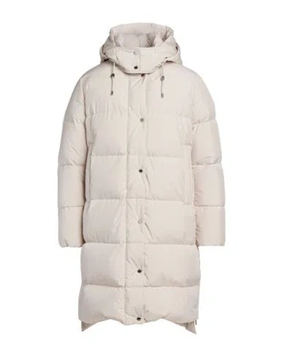 Moorer Woman Puffer Beige Size 10 Polyester