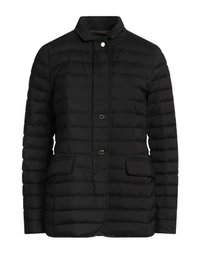 Moorer Raissa-s3 Padded Jacket In Black