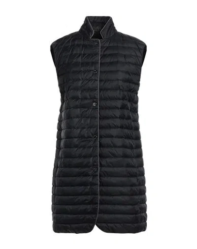 Moorer Woman Puffer Black Size 10 Polyester