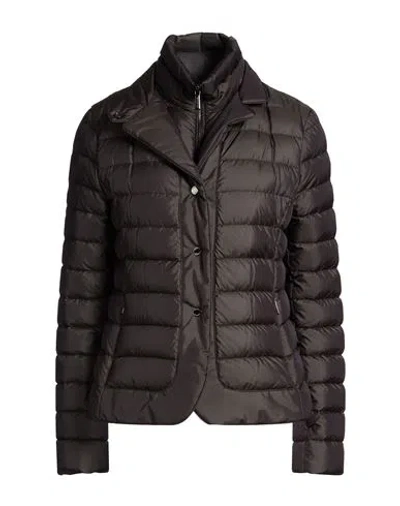 Moorer Woman Puffer Black Size 12 Polyamide, Polyester