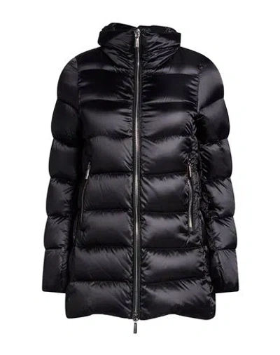Moorer Woman Puffer Black Size 2 Polyamide