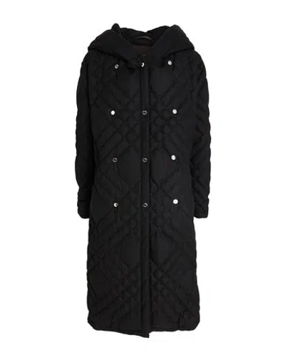 Moorer Woman Puffer Black Size 4 Wool, Cashmere