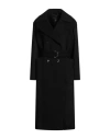 Moorer Woman Puffer Black Size 8 Wool, Cashmere, Viscose In Black