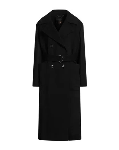 Moorer Woman Puffer Black Size 8 Wool, Cashmere, Viscose