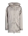 Moorer Woman Puffer Grey Size 4 Polyester In Grey