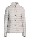 Moorer Woman Puffer Light Grey Size 6 Polyamide, Polyurethane