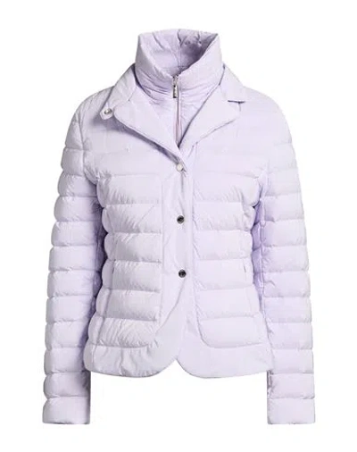 Moorer Woman Puffer Lilac Size 10 Polyamide, Polyester In Purple