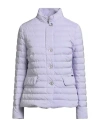 Moorer Woman Puffer Lilac Size 6 Polyamide, Polyester In Purple