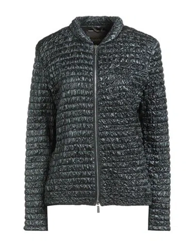 Moorer Woman Puffer Midnight Blue Size 10 Polyamide