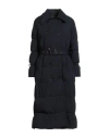 Moorer Woman Puffer Midnight Blue Size 10 Polyamide, Polyurethane In Multi