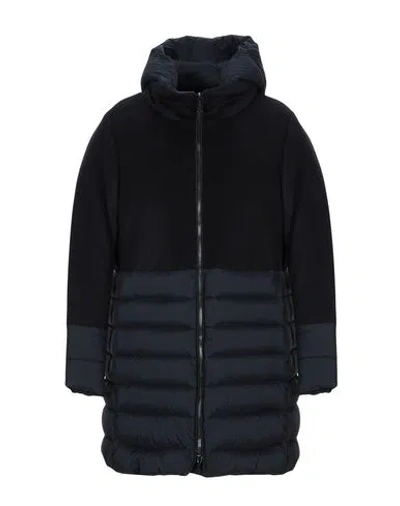 Moorer Woman Puffer Midnight Blue Size 16 Wool, Cashmere