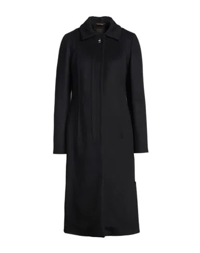 Moorer Woman Puffer Midnight Blue Size 4 Wool, Cashmere, Polyester, Polyurethane