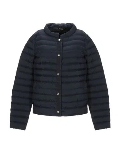 Moorer Woman Puffer Midnight Blue Size 8 Polyamide, Polyurethane