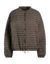 Moorer Woman Puffer Military Green Size 0 Polyamide, Polyurethane