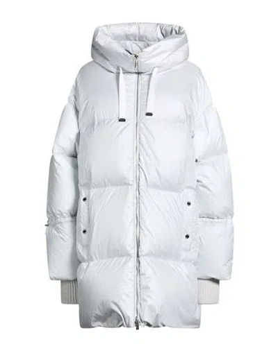 Moorer Woman Puffer Off White Size 14 Polyamide, Virgin Wool