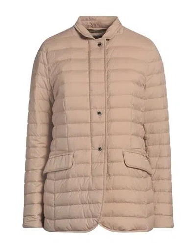 Moorer Woman Puffer Sand Size 10 Polyamide, Polyurethane In Beige