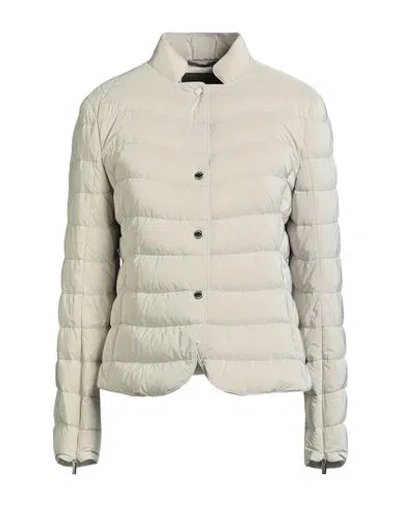 Moorer Woman Puffer Taupe Size 12 Polyamide, Polyester
