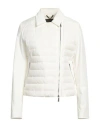 Moorer Woman Puffer White Size 4 Polyamide, Polyurethane In White