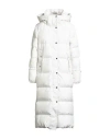 Moorer Woman Puffer White Size 6 Polyester In White