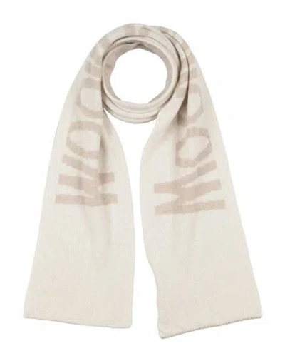 Moorer Woman Scarf Beige Size - Cashmere In Orange