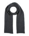 Moorer Woman Scarf Lead Size - Virgin Wool In Grey