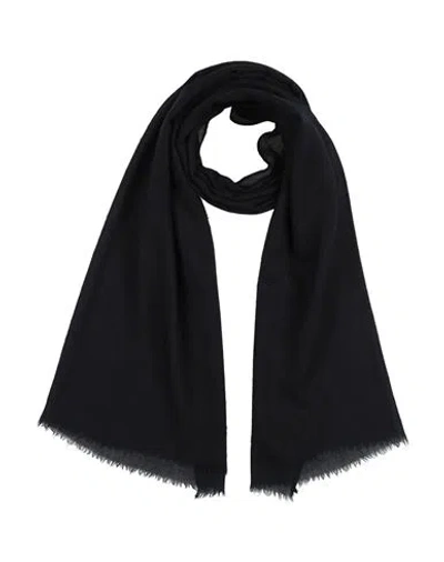 Moorer Woman Scarf Midnight Blue Size - Cashmere