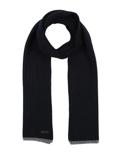 Moorer Woman Scarf Midnight Blue Size - Cotton