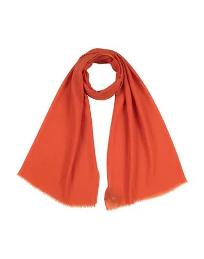Moorer Woman Scarf Orange Size - Cashmere