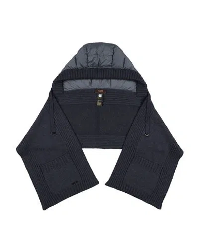 Moorer Woman Scarf Slate Blue Size - Polyester