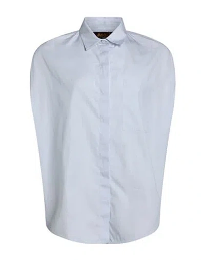 Moorer Woman Shirt Blue Size 2 Cotton