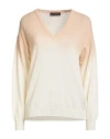 Moorer Woman Sweater Beige Size 4 Cashmere In Neutral
