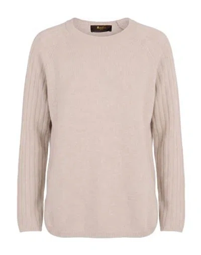 Moorer Woman Sweater Beige Size 8 Wool, Cashmere