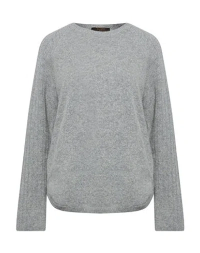 Moorer Woman Sweater Grey Size 0 Wool, Cashmere