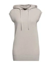 Moorer Woman Sweater Light Grey Size 4 Wool
